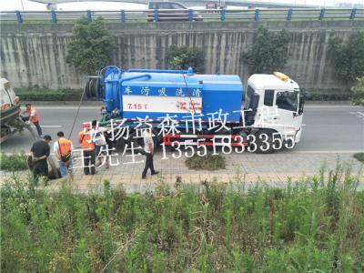 成温邛高速旁市政管道疏通